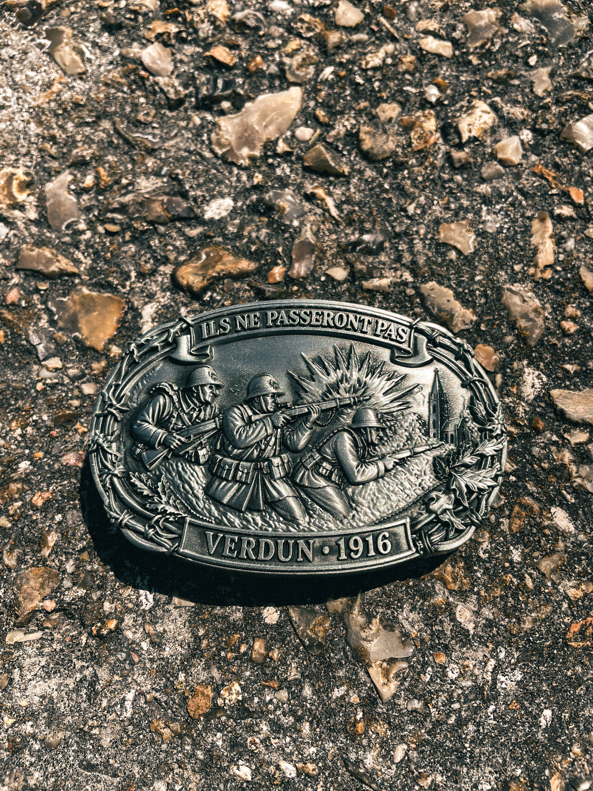 BOUCLE DE CEINTURE "VERDUN, 1916"