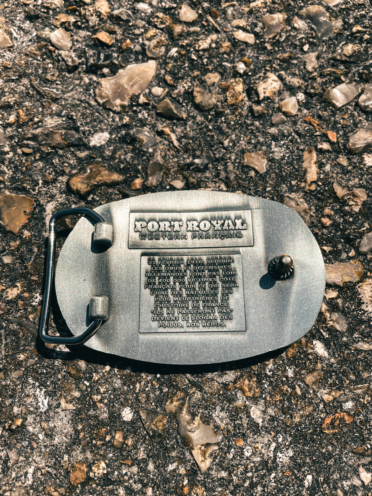 BOUCLE DE CEINTURE "VERDUN, 1916"