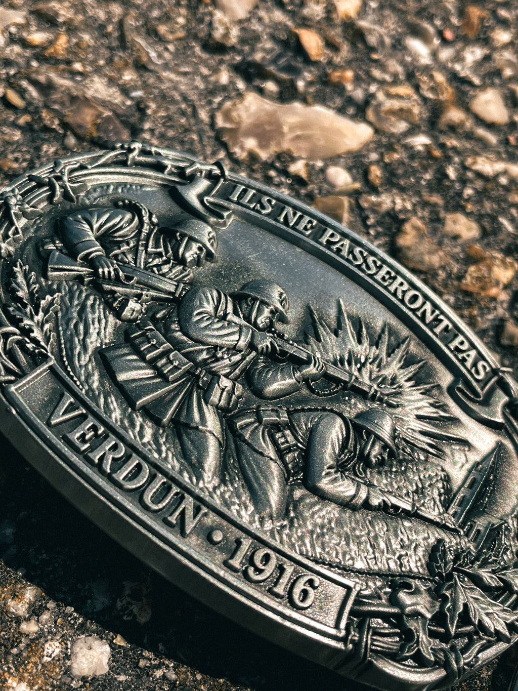 BOUCLE DE CEINTURE "VERDUN, 1916"
